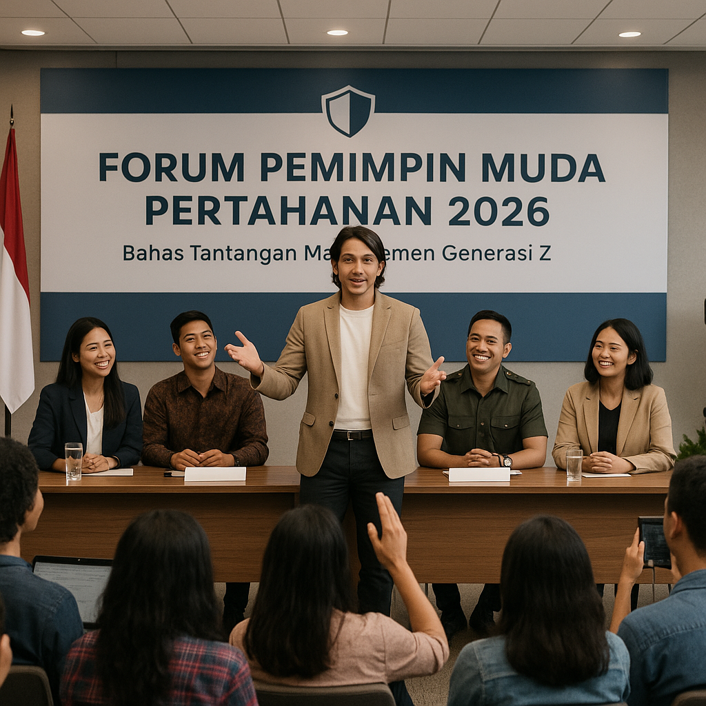 Forum Pemimpin Muda Pertahanan 2026 Bahas Tantangan Manajemen Generasi Z