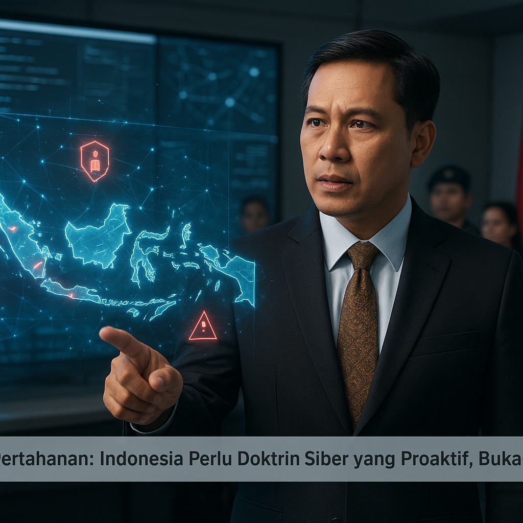 Analis Pertahanan: Indonesia Perlu Doktrin Siber yang Proaktif, Bukan Reaktif