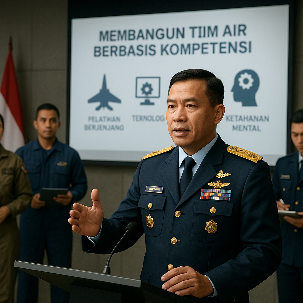 Kepala Staf TNI AU Paparkan Strategi Membangun Tim Udara Berbasis Kompetensi