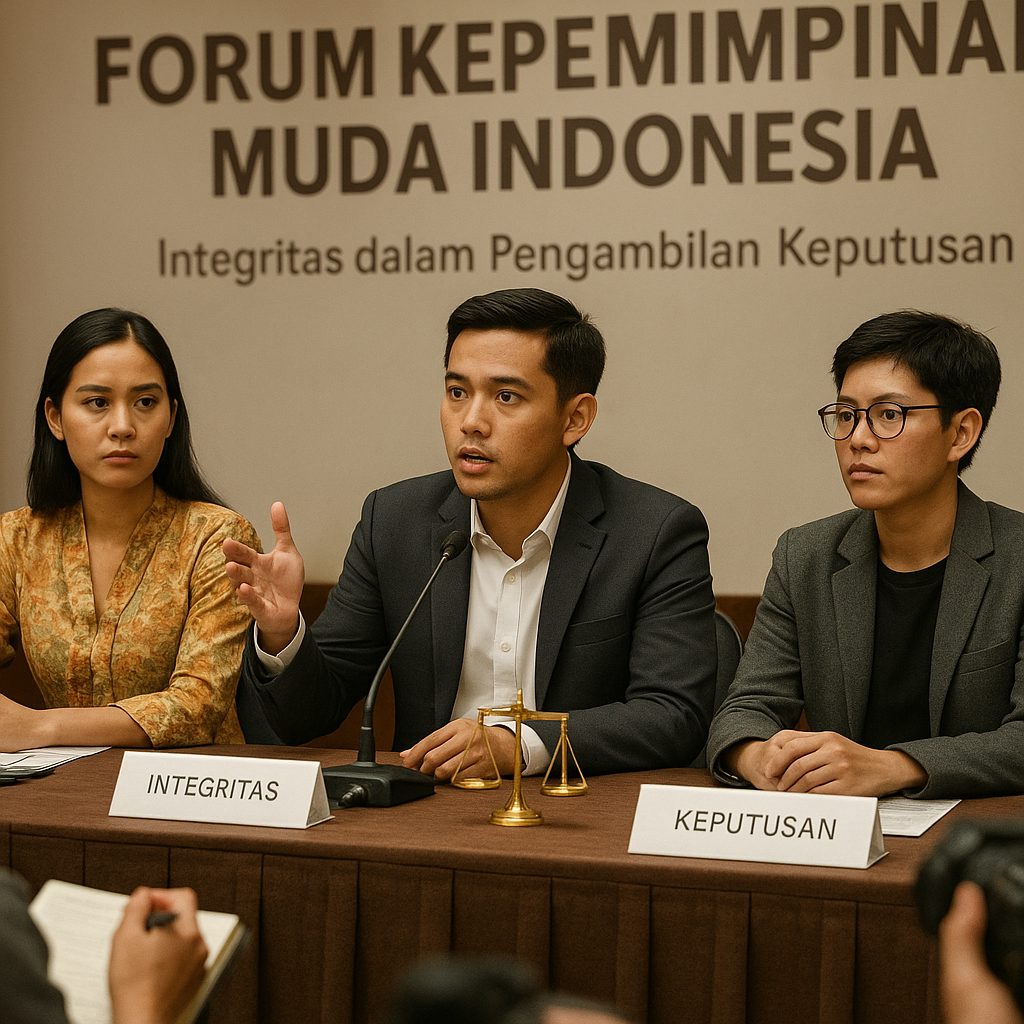 Forum Kepemimpinan Muda Indonesia Bahas Tantangan Moral dalam Pengambilan Keputusan