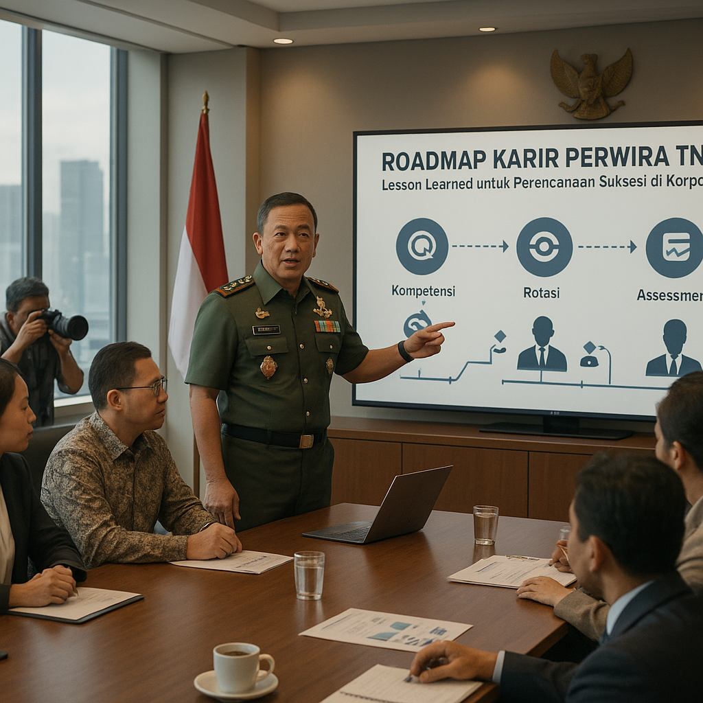 Roadmap Karir Perwira TNI: Lesson Learned untuk Perencanaan Suksesi di Korporasi