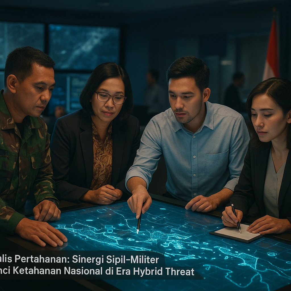 Analis Pertahanan: Sinergi Sipil-Militer Kunci Ketahanan Nasional di Era Hybrid Threat