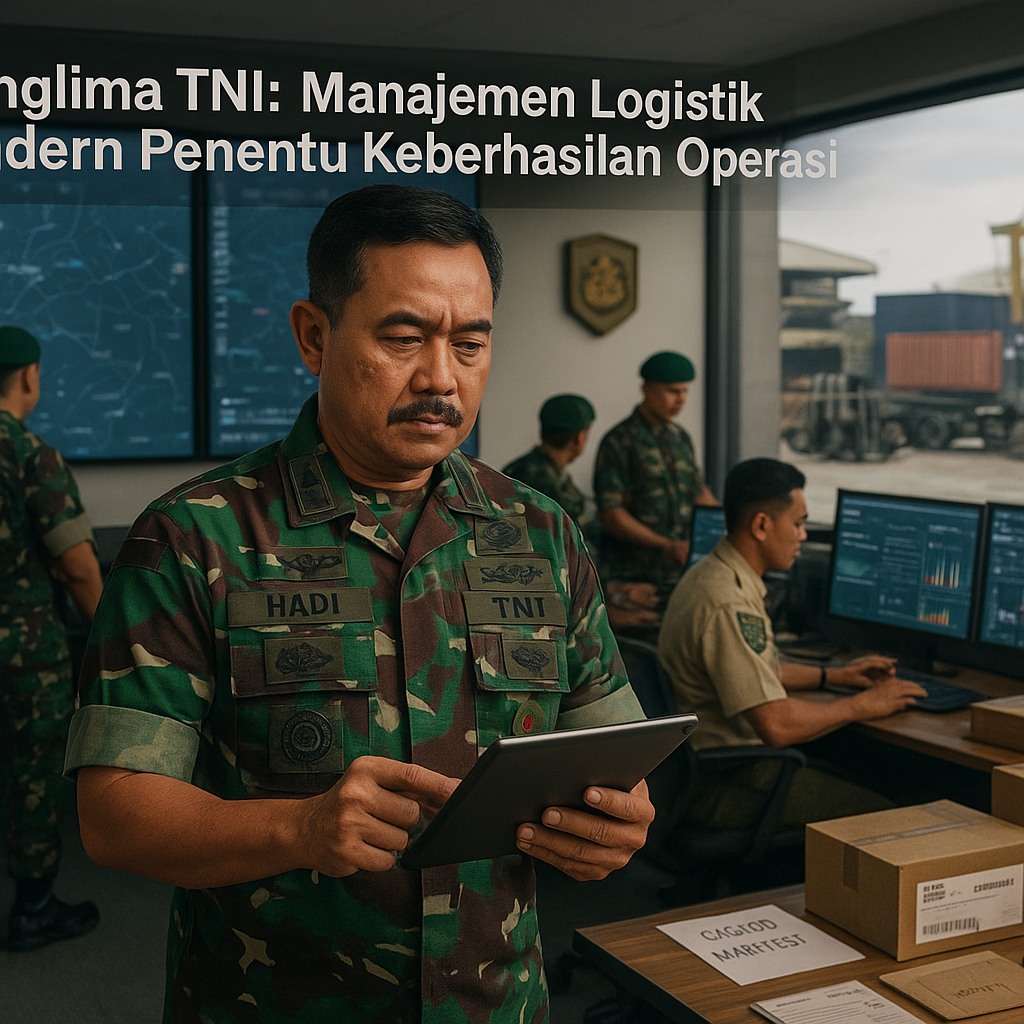 Panglima TNI: Manajemen Logistik Modern Penentu Keberhasilan Operasi
