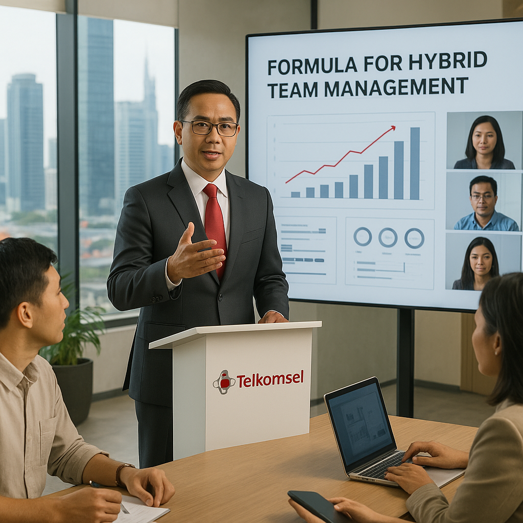 CEO Telkomsel Bagikan Formula Manajemen Tim Hybrid untuk Produktivitas Maksimal