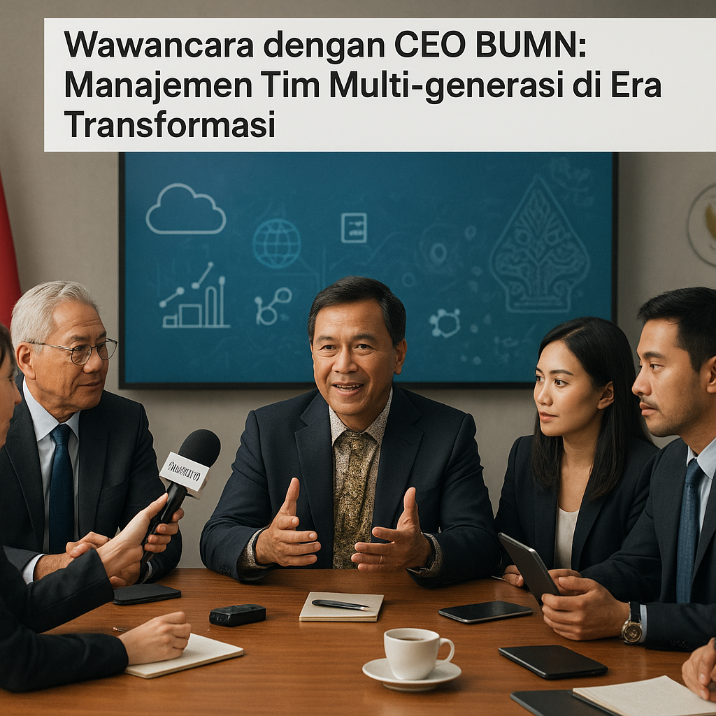 Wawancara dengan CEO BUMN: Manajemen Tim Multi-generasi di Era Transformasi