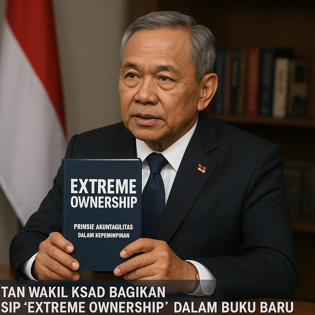 Mantan Wakil KSAD Bagikan Prinsip 'Extreme Ownership' dalam Buku Baru